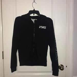 Black zip up